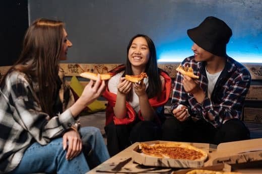 Pizza and Friends